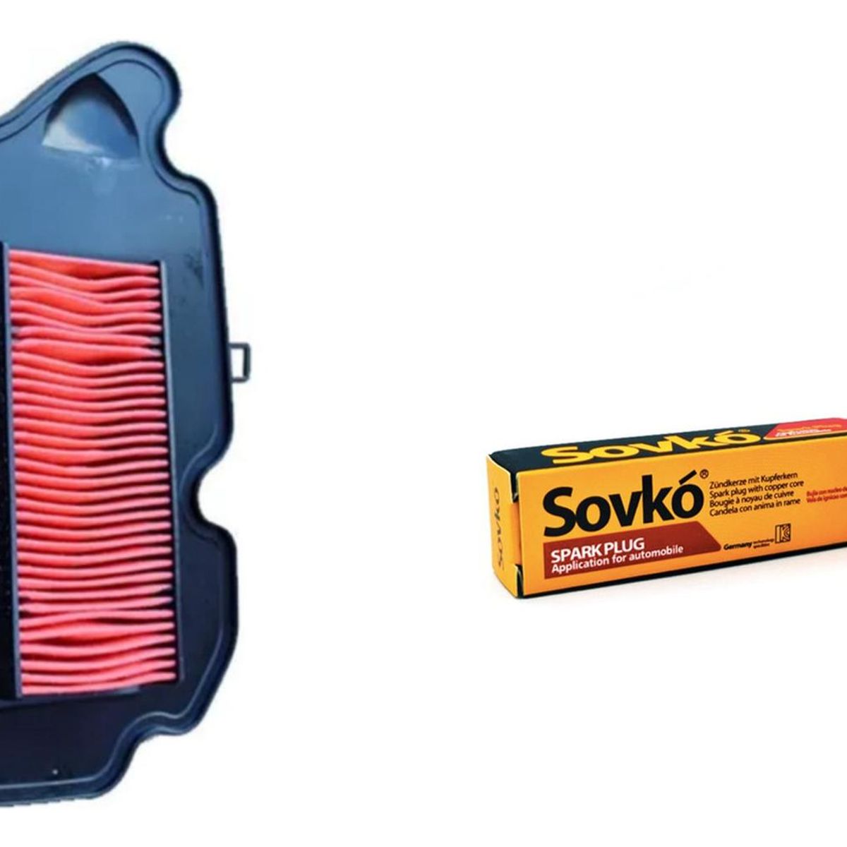 GENERICO - Kit Mantencion Honda New Elite Fi 125 (filtro Aire + Bujia)