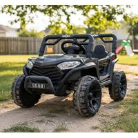 Auto A Bateria 4x2 Control Vehiculo Electrcio Niños Negro 88