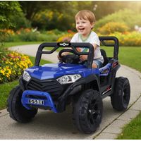 Auto A Bateria 4x2 Control Vehiculo Electrcio Niños Azul 88