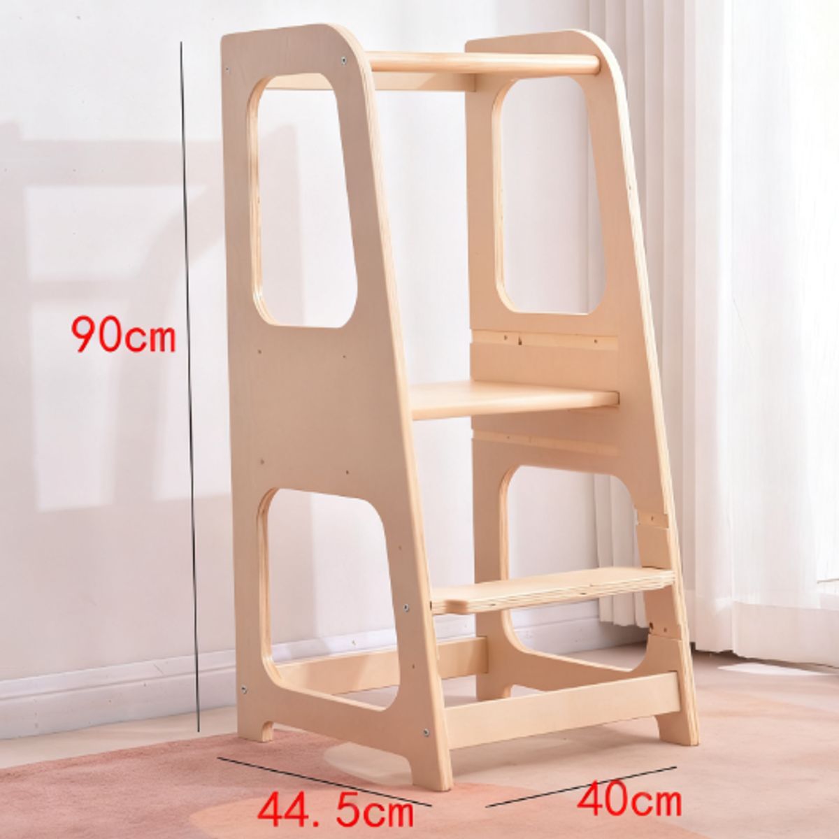 BLLOQ - Torre Montessori Lux Aprendizaje De Madera Marrón