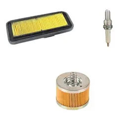 GENERICO - Kit Mantencion Yamaha Fz 16 Y Fzn 2.0 (aire +aceite +bujia) - Amarillo