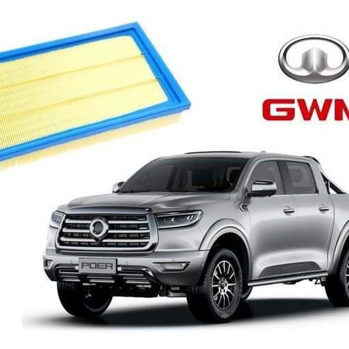 GENERICO - Filtro De Aire Great Wall Poer 20 Diesel Original