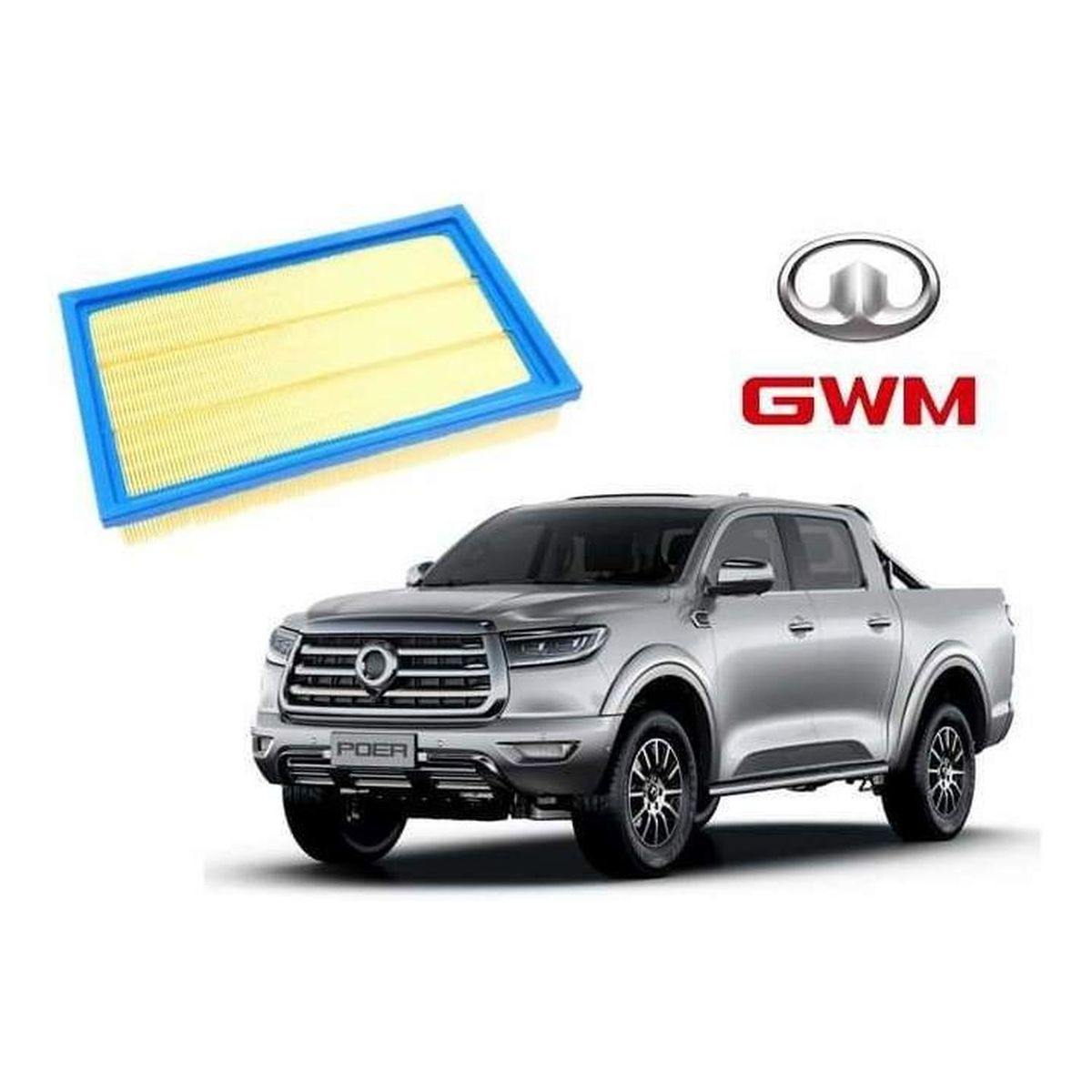 GENERICO - Filtro De Aire Great Wall Poer 20 Diesel Original