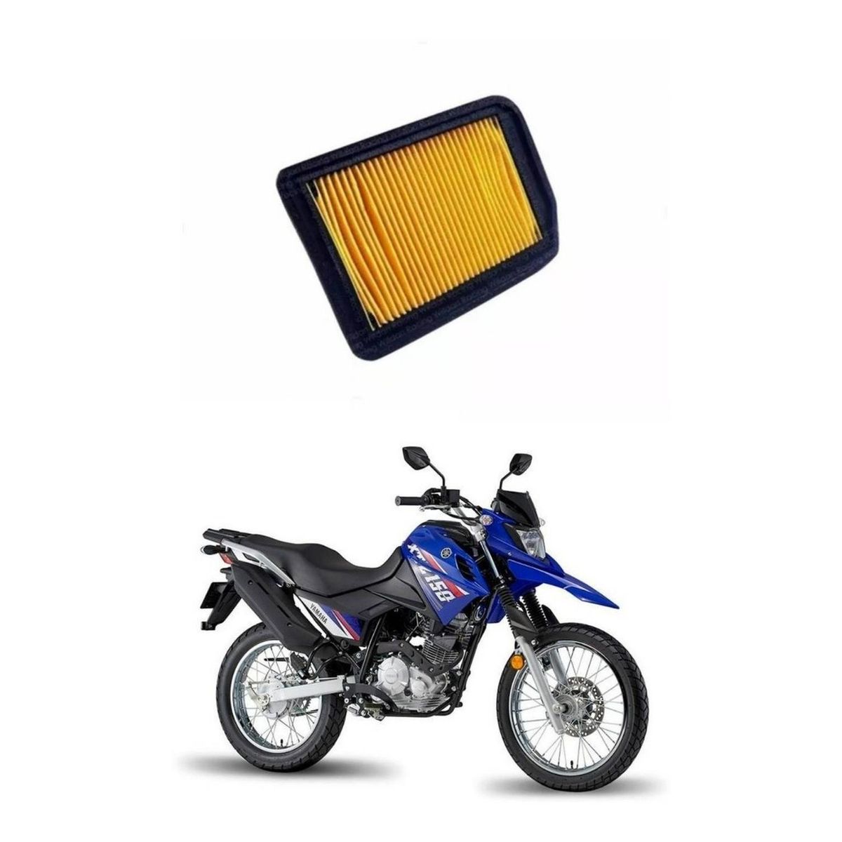GENERICO - Filtro De Aire Moto Yamaha Xtz 150 Japones