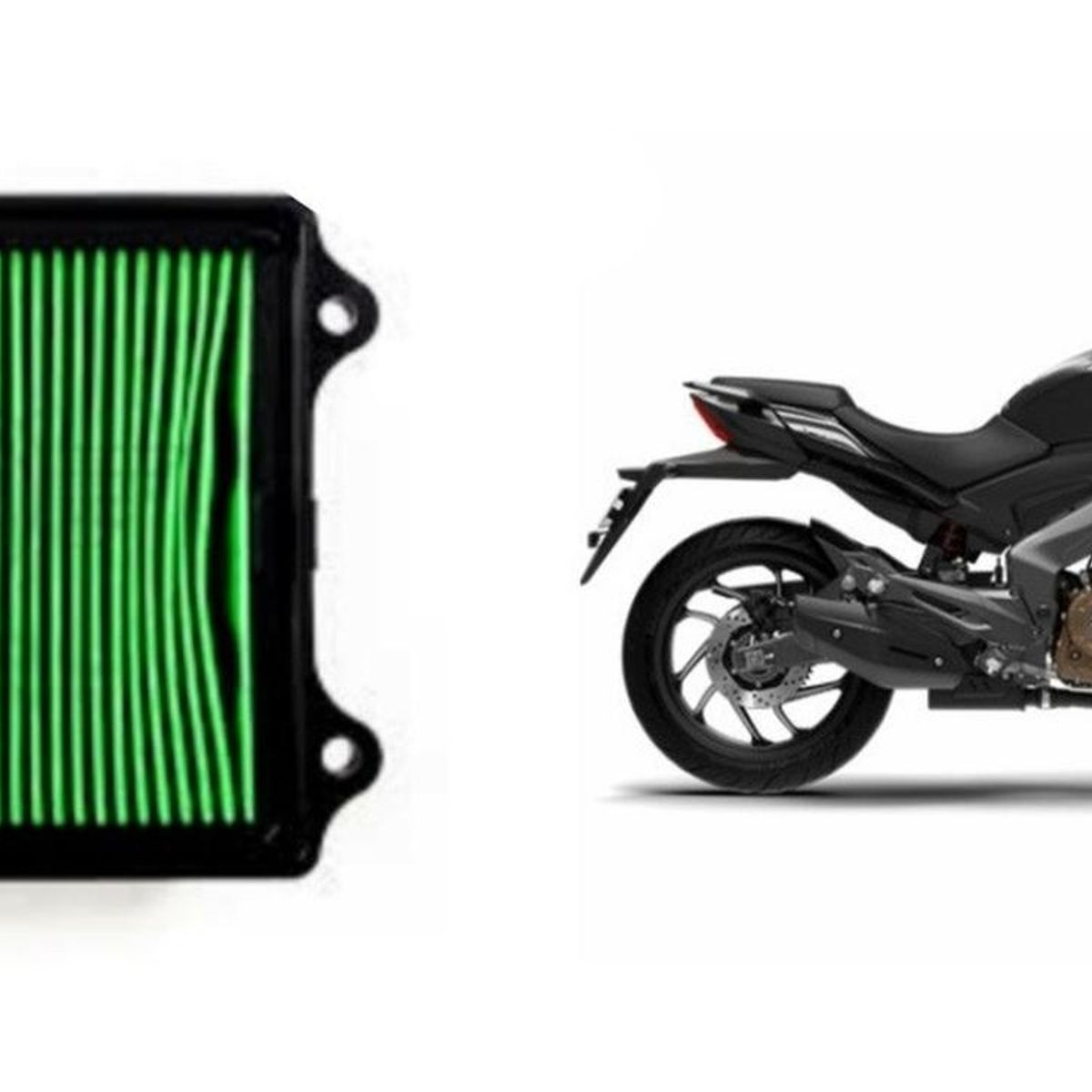 GENERICO - Filtro De Aire Para Moto Dominar 400 V1  400 Ug  400 Adv