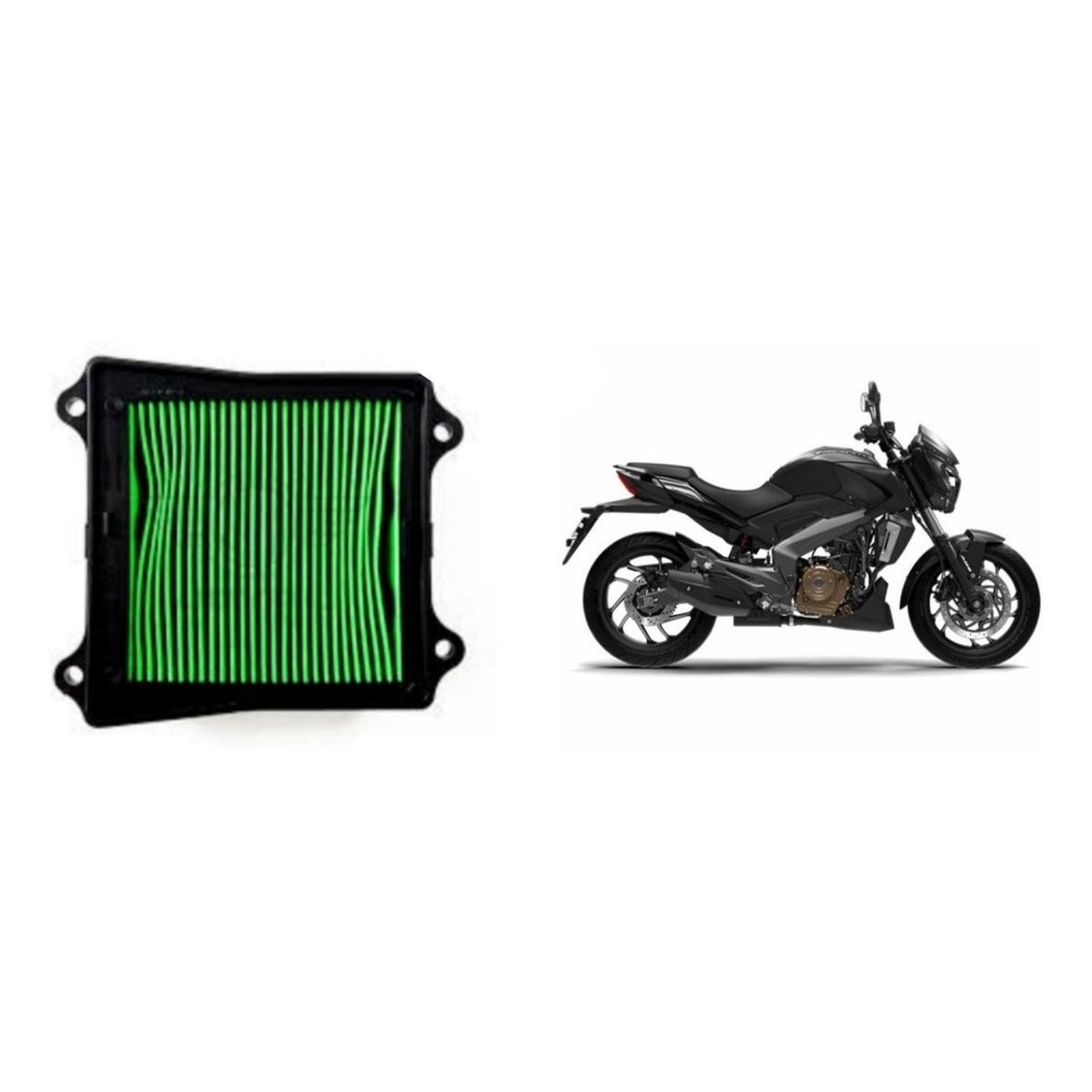 GENERICO - Filtro De Aire Para Moto Dominar 400 V1  400 Ug  400 Adv