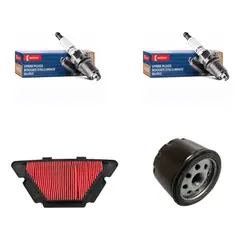 GENERICO - Kit Mantencion Filtros Yamaha Xj6 / Aire + Aceite + Bujias