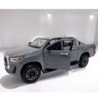 Toyota Hilux Pick-up Gris Escala 127 - Colección