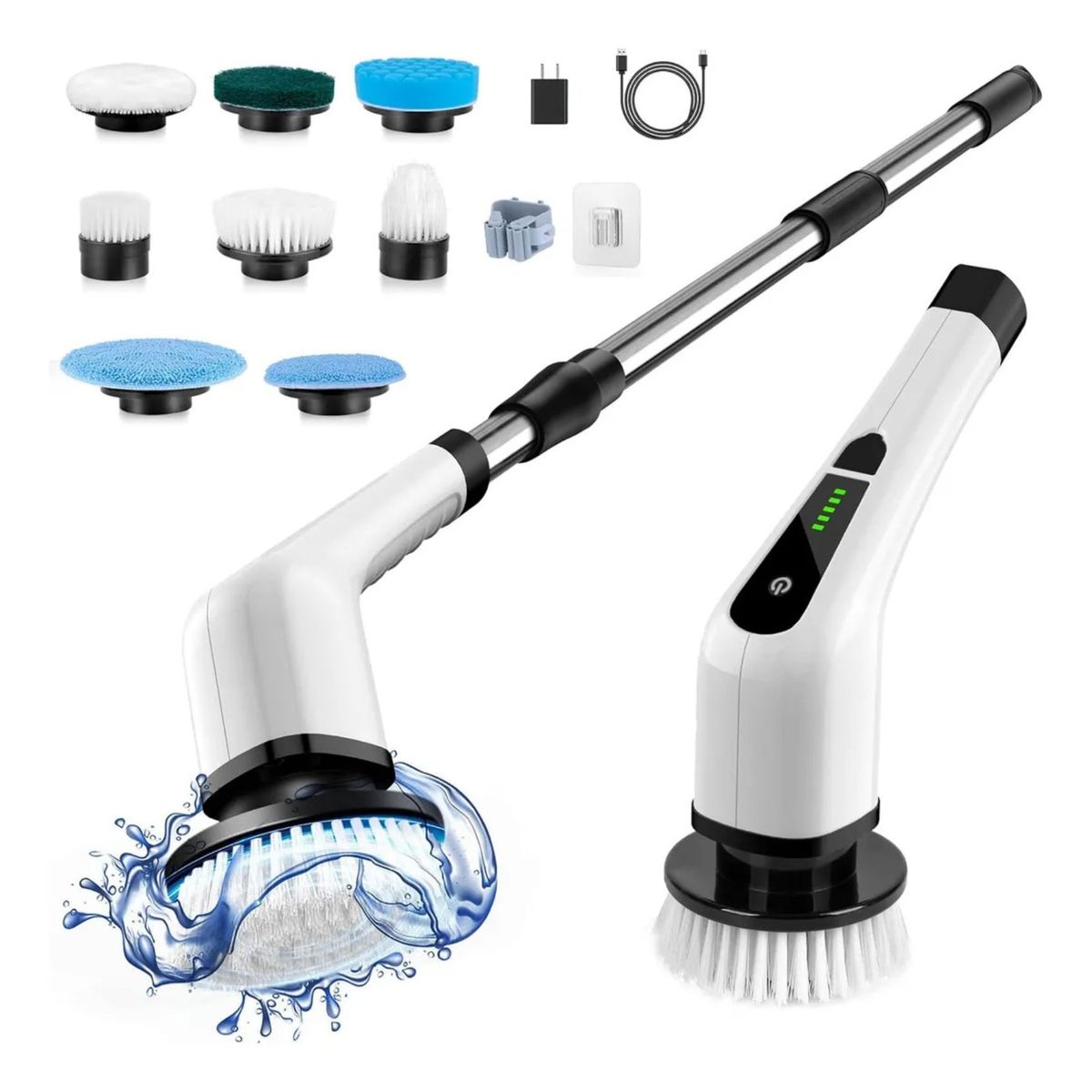 MOVI - Cepillo  de Limpieza Inalámbrico – 9 en 1