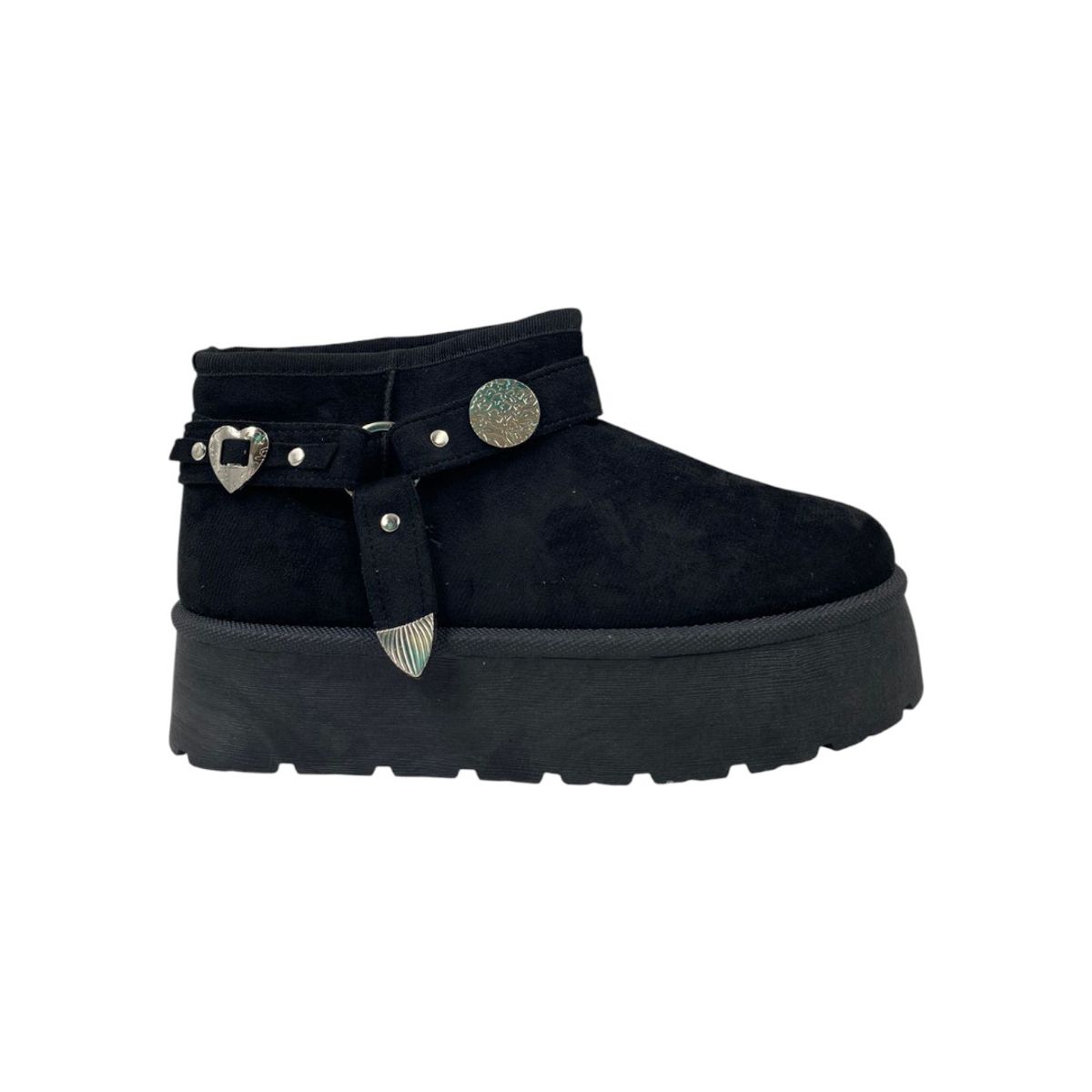 HERIEL - Bota Pantubota Negra Mujer