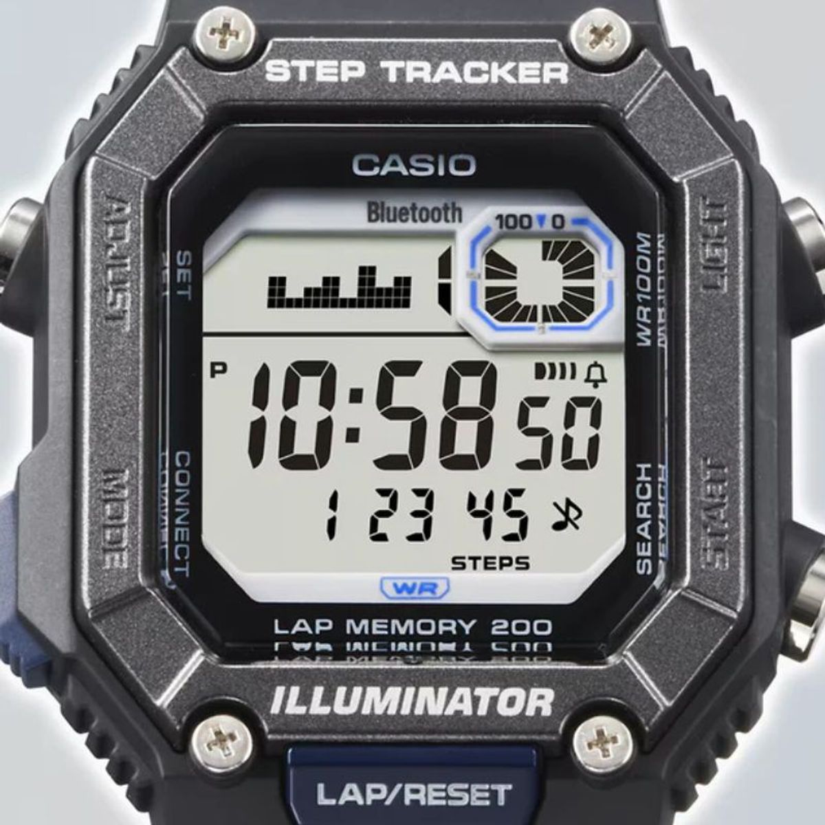 CASIO - Reloj Casio Hombre WS-B1000-1AV Bluetooth Step Tracker