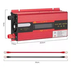 QUICK - Inversor De Corriente Convertidor Para Auto 4000w- Dc12v24v