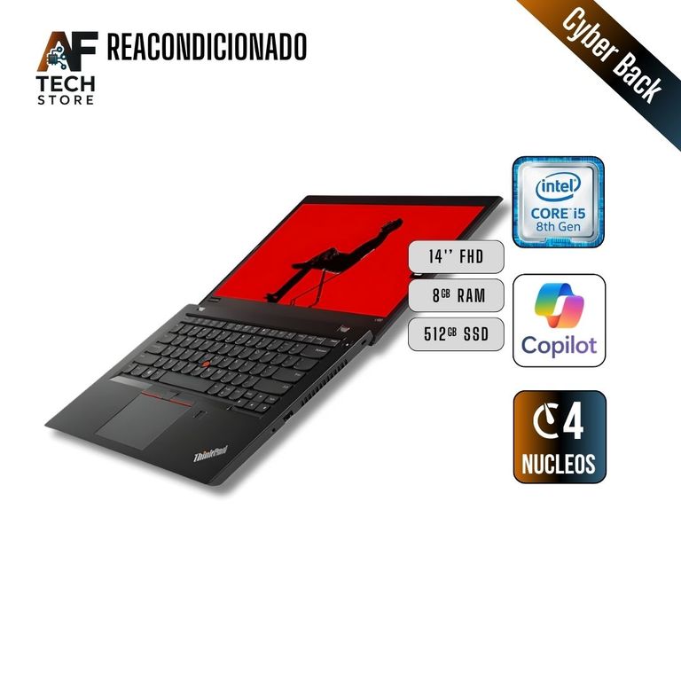 CyberBack Notebook L490 Reacondicionado I5 8th 8GB500GB