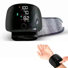 KINDA NICE - Monitor De Presión Arterial De Muñeca Con Voz Usb Recargable