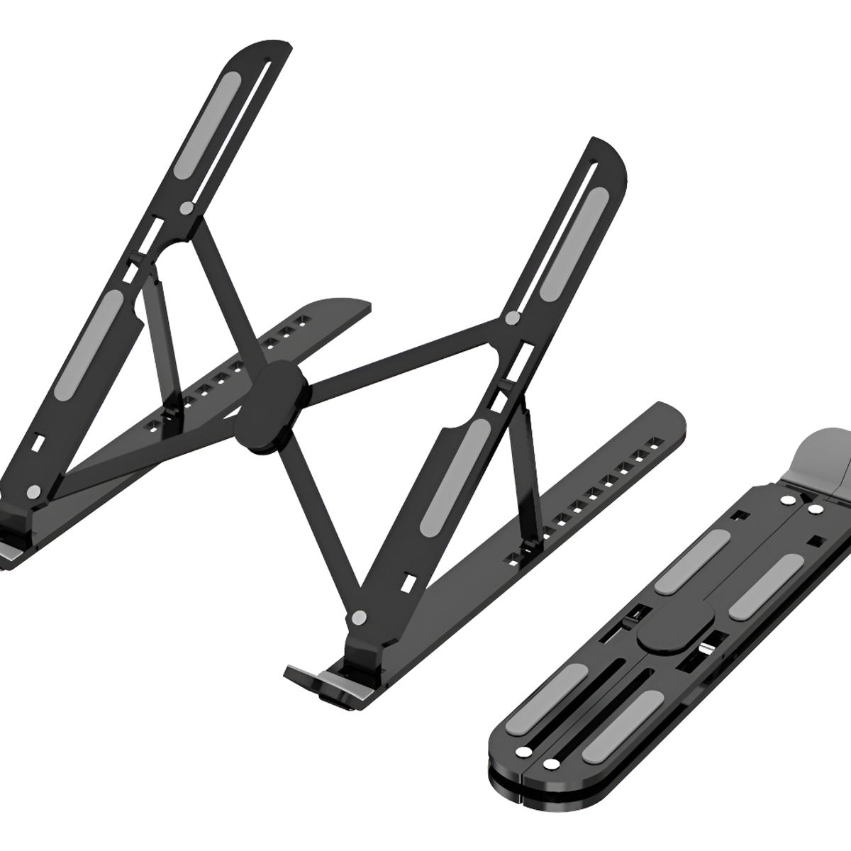 GENERICO - Soporte Notebook Aluminio Portatil Ajustable Y Plegable