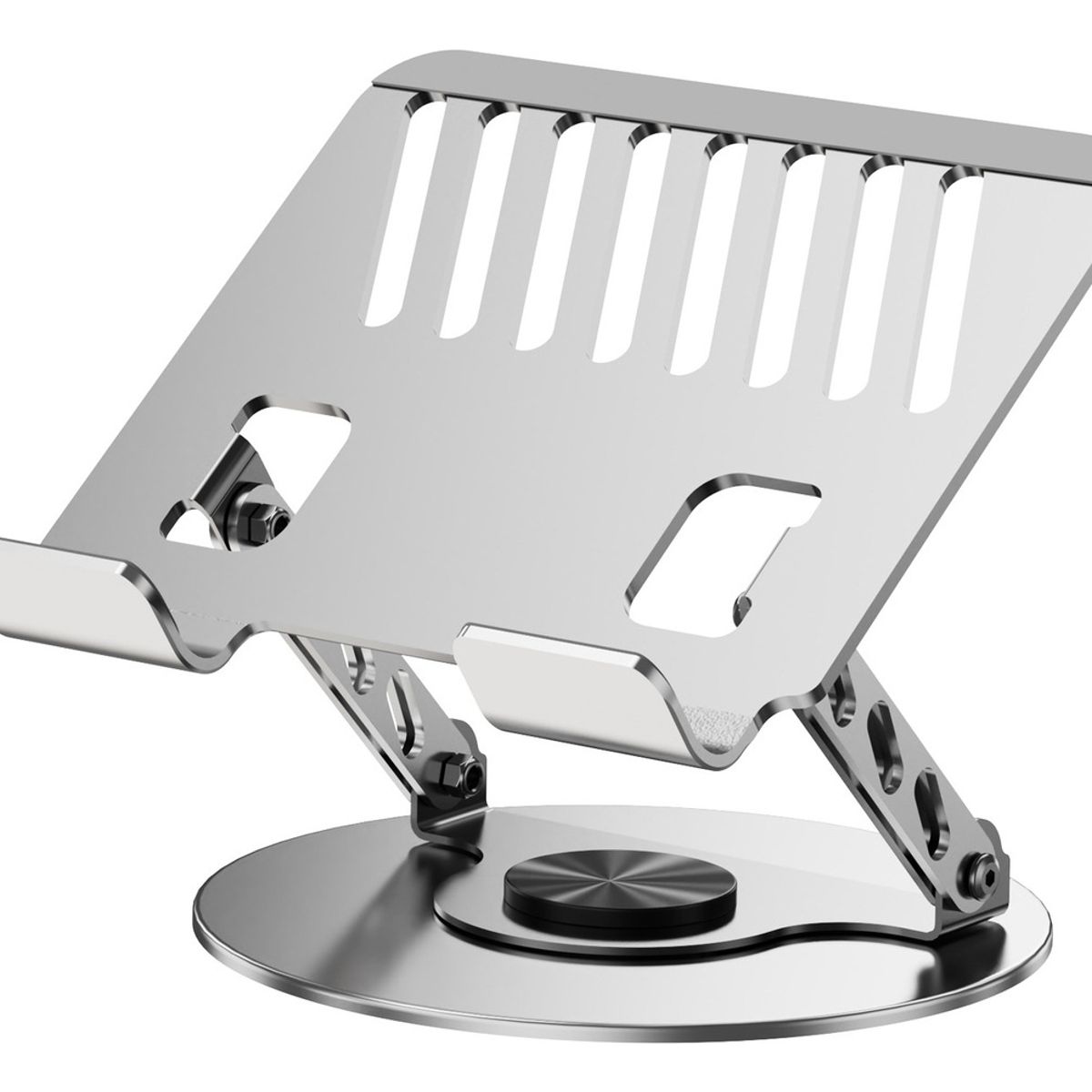 GENERICO - Soporte Notebook Aluminio 360 Portatil Ajustable Y Plegable