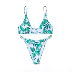 BONVERANO - Traje de Baño Bikini de Dos Piezas para Mujer