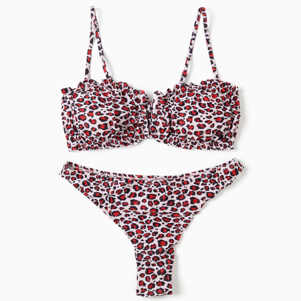 BONVERANO - Traje de Baño Bikini de Dos Piezas para Mujer