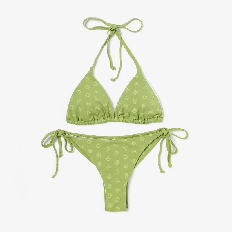 BONVERANO - Traje de Baño Bikini de Dos Piezas para Mujer