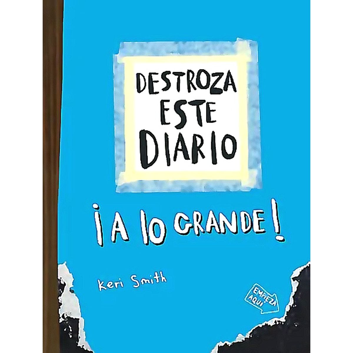 PAIDOS - Libro Destroza este diario. A lo grande Azul - Keri Smith