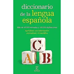 ESPASA - Libro Diccionario de la lengua española Bolsillo