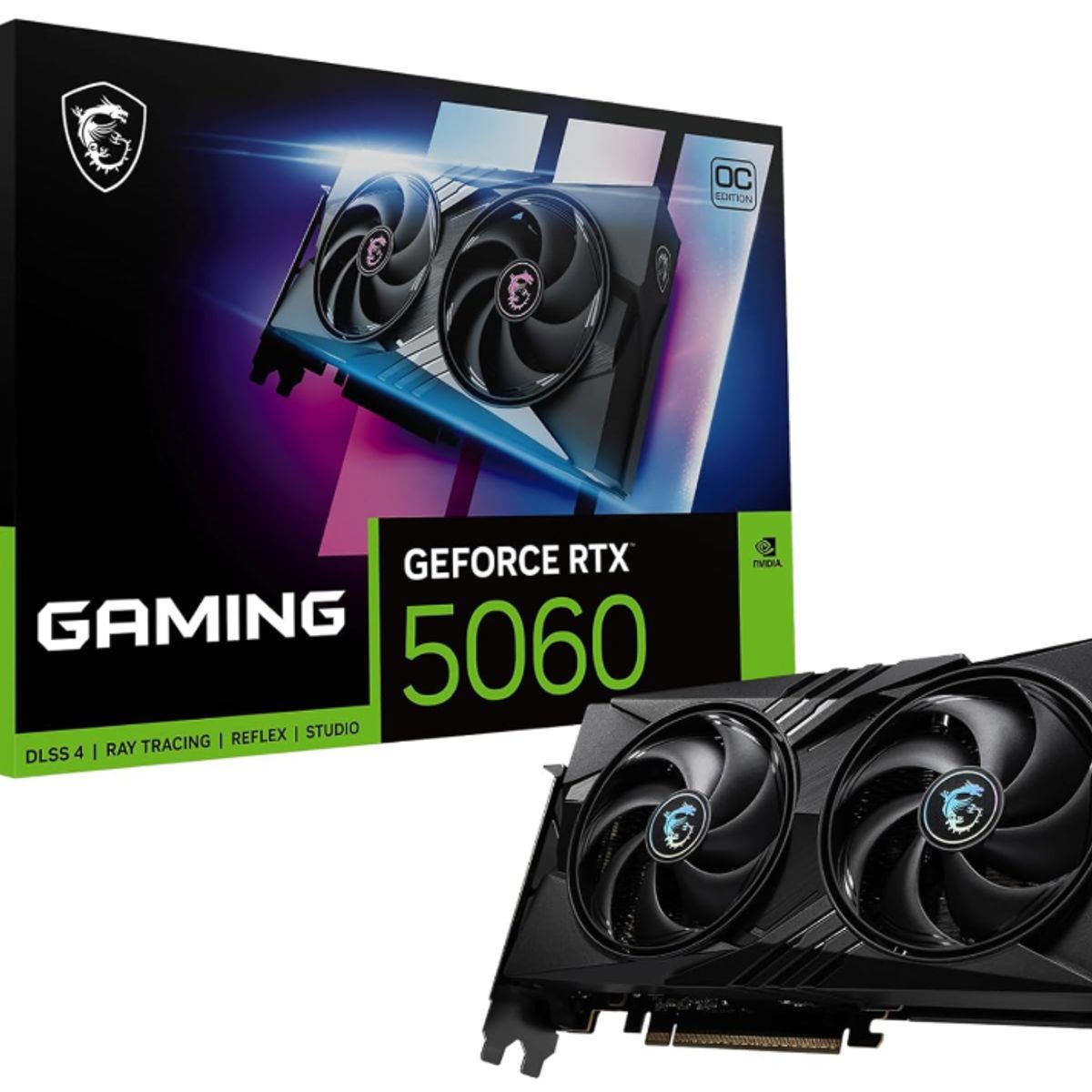 MSI - Tarjeta de Video - MSI  Gaming OC Nvidia GeForce RTX 5060 8G