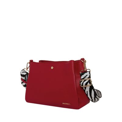 Imagen 2 del producto Cartera Bandolera Austria Mediana Rojo SC6