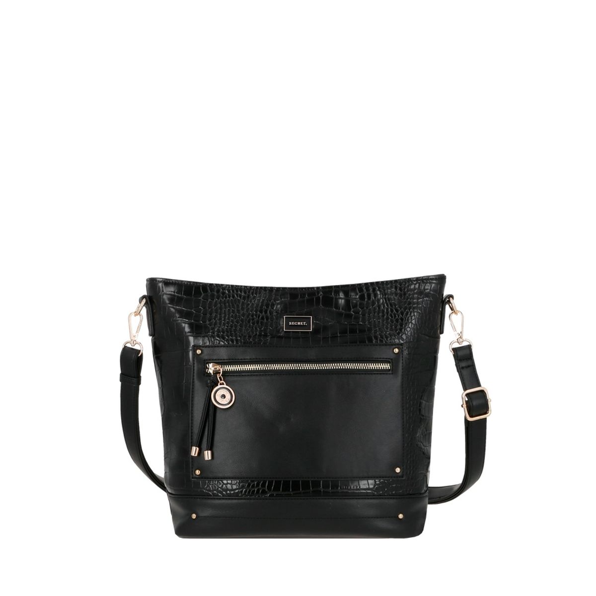 SECRET - Bandolera Secret Polonia SC6 M Negro