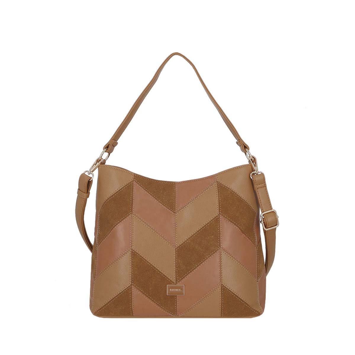 SECRET - Cartera de hombro Secret Hungria SC6 L Café