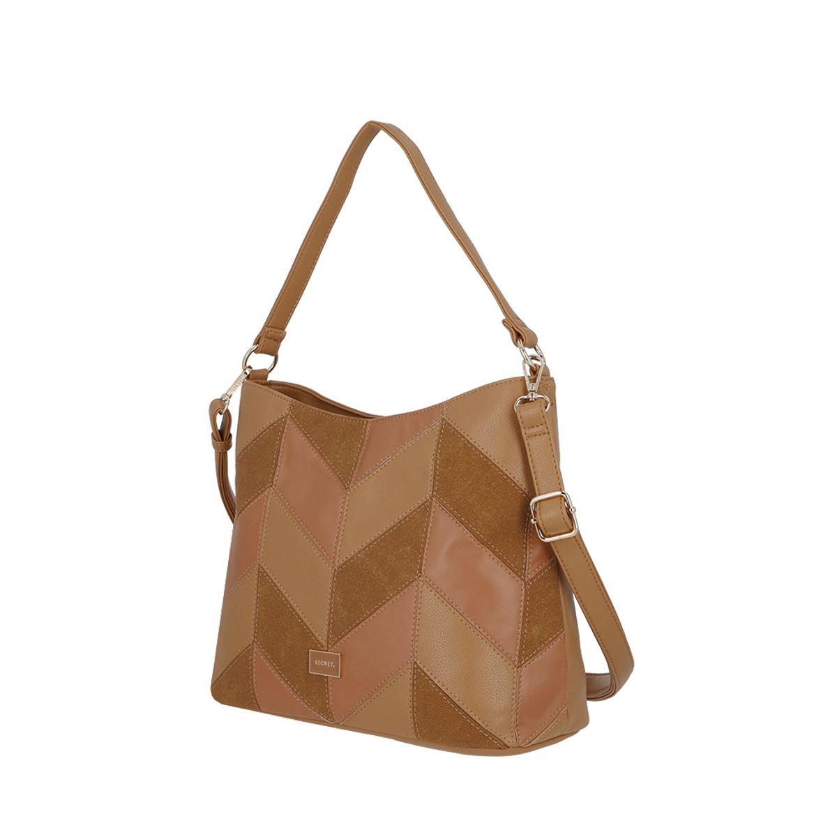 SECRET - Cartera de hombro Secret Hungria SC6 L Café