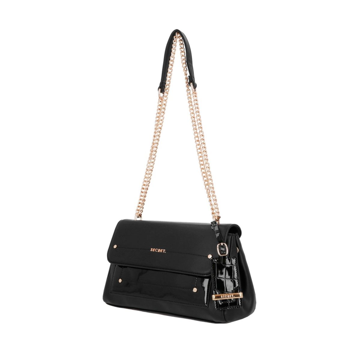 SECRET - Bandolera Secret Brasilia SC6 M Negro