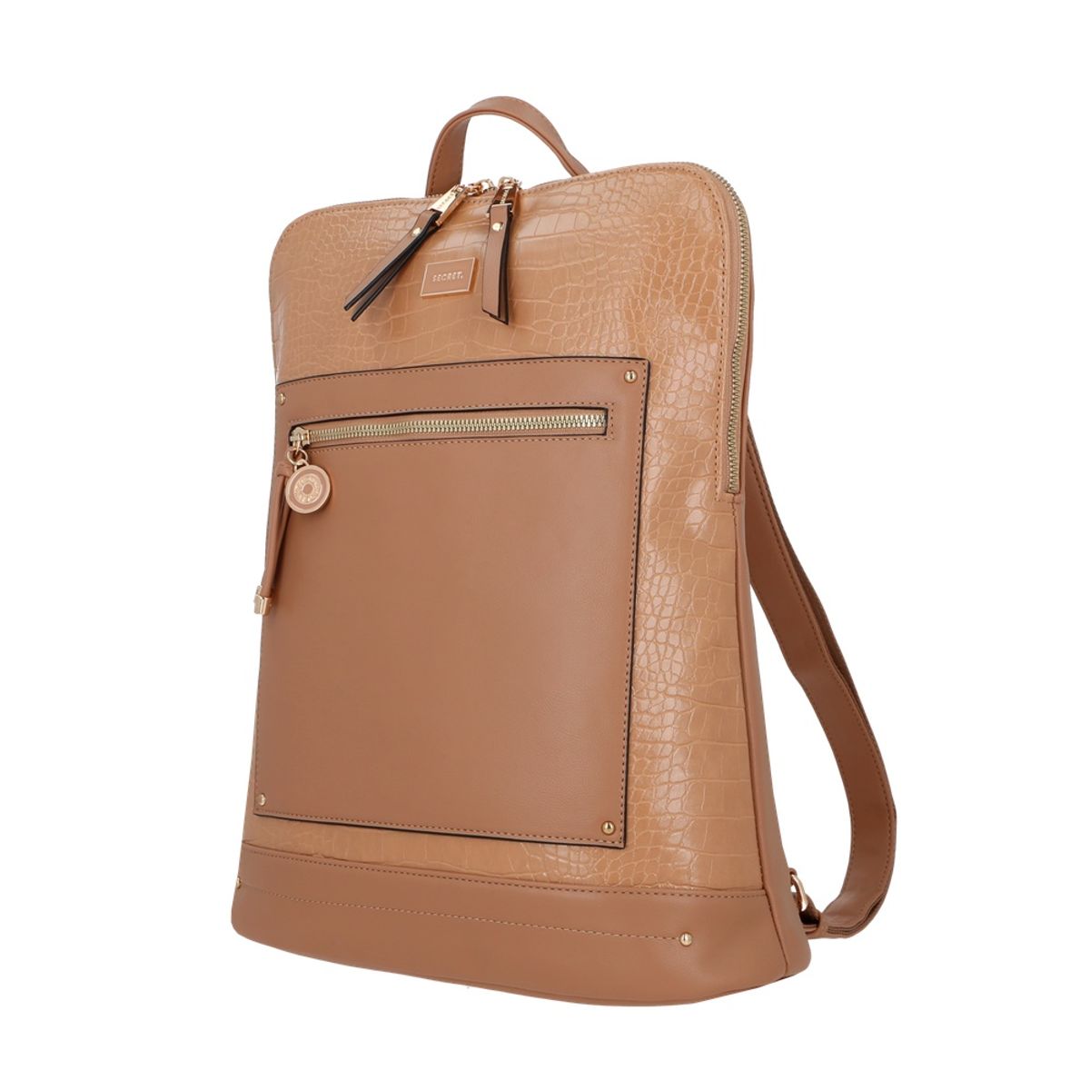 SECRET - Mochila Notebook Secret Polonia SC6 Café 15"