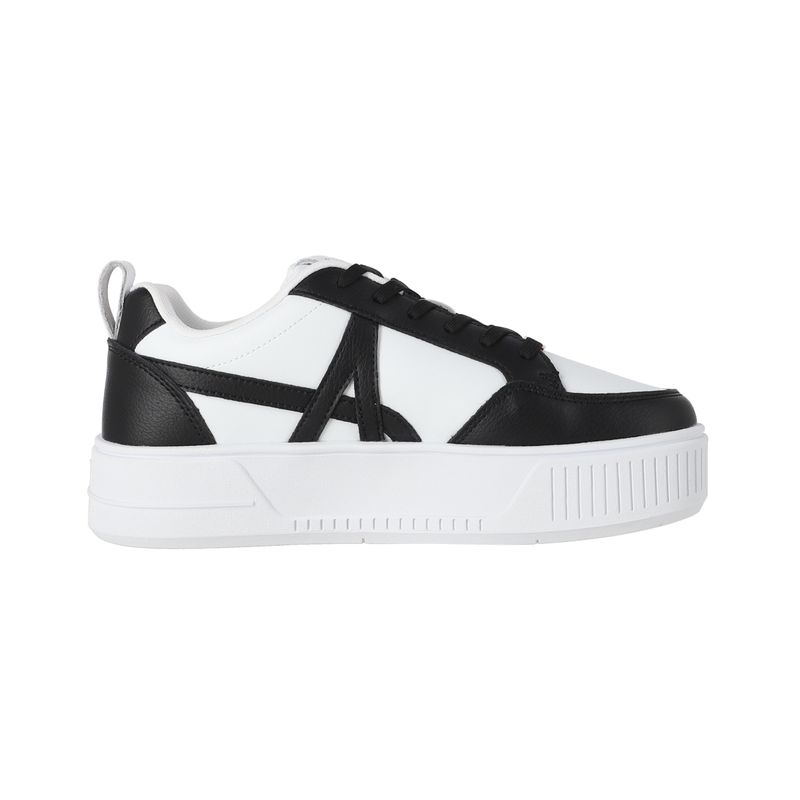 ALPHABET - Zapatillas Mujer Cloud Walk Platform Low 334 Alphabet Negra