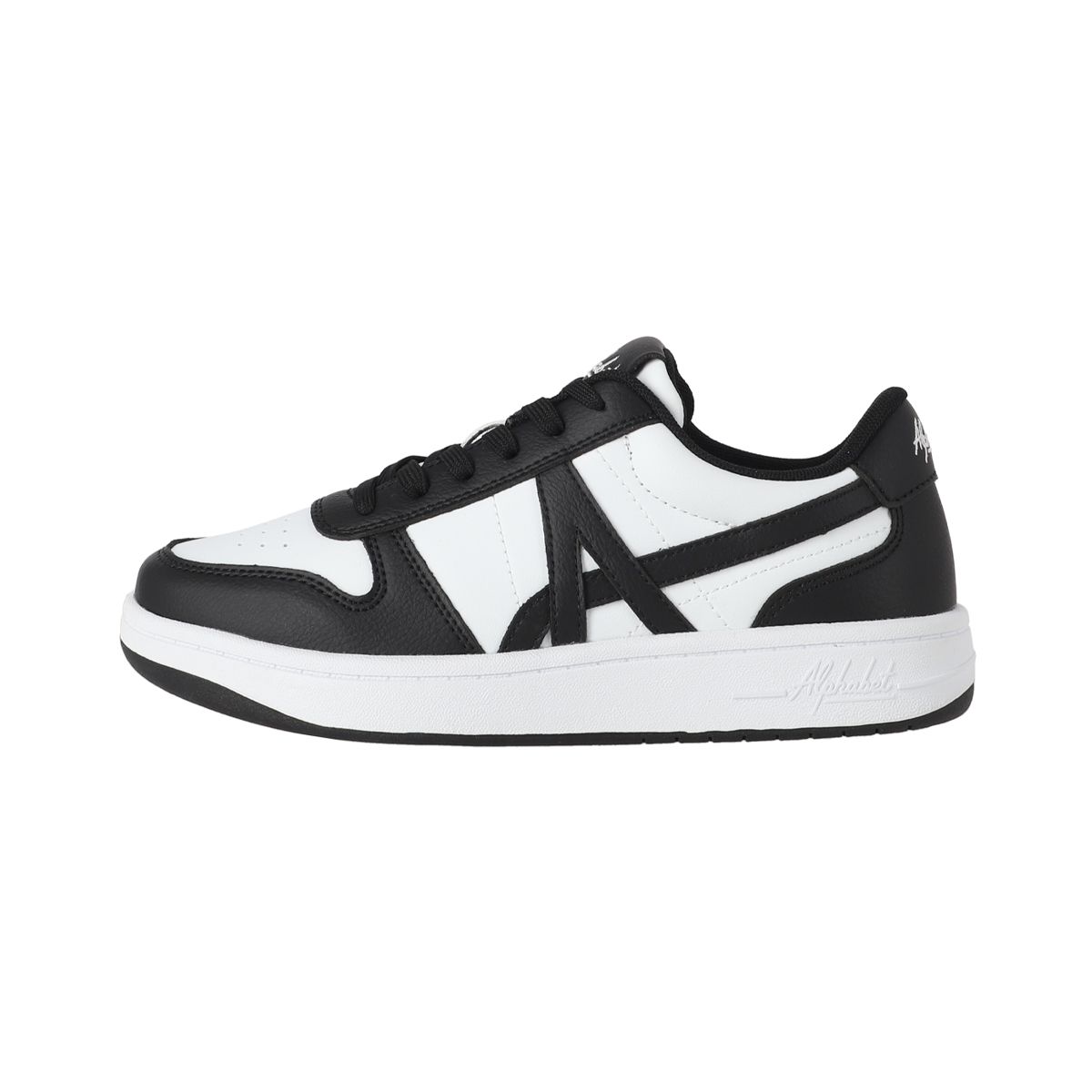 ALPHABET - Zapatillas Niños Joven Cross Low Alphabet Blancas/Negras