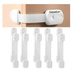 ESHOPANGIE - 10 Seguros Para Puerta Cajones Refrigerador Bebe Protectores