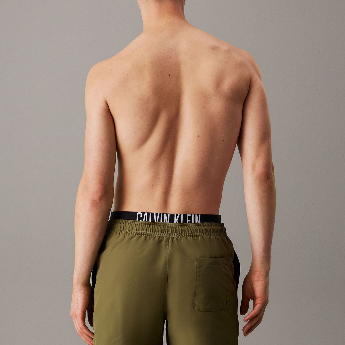 CALVIN KLEIN - Traje de Baño con Cinturilla Doble Intense Power Verde Calvin Klein