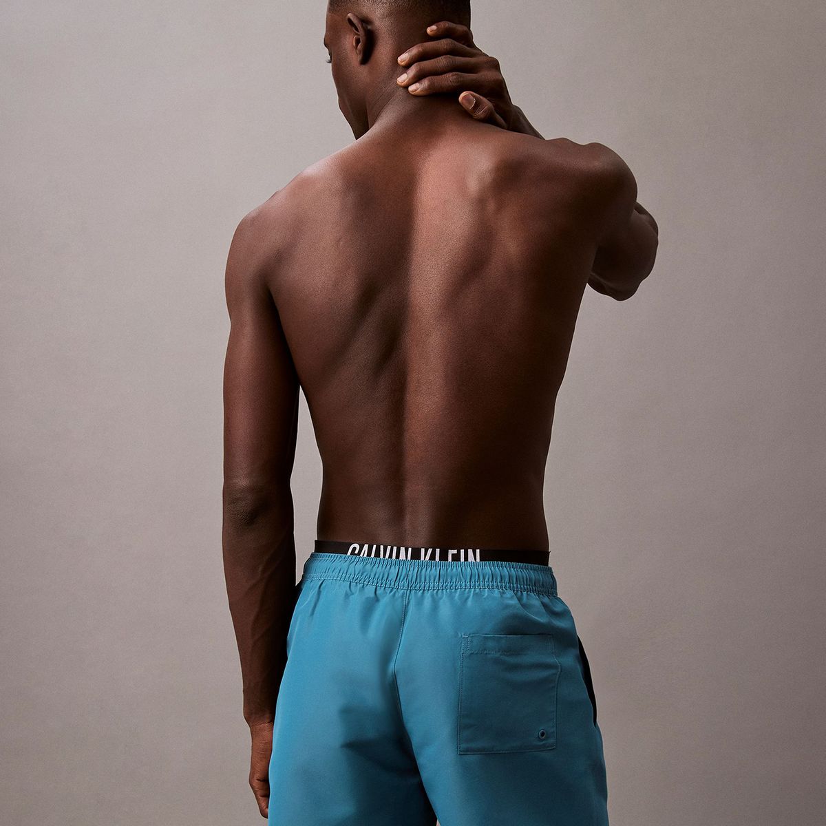 CALVIN KLEIN - Traje de Baño con Cinturilla Doble Intense Power Azul Calvin Klein