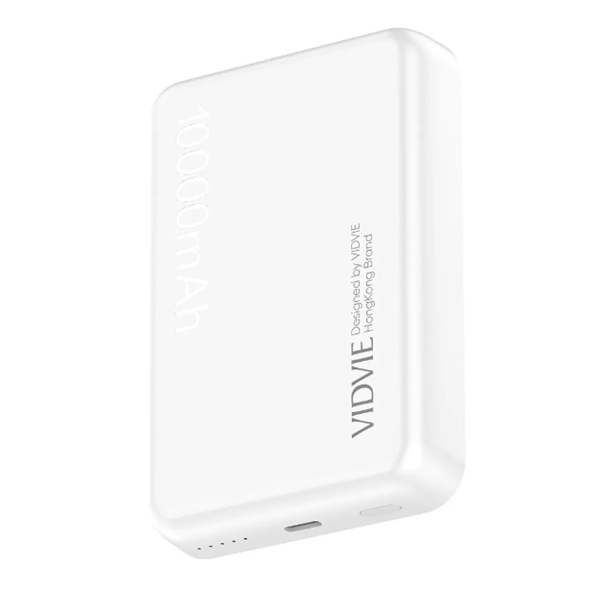 GENERICO - Cargador Bateria Magnetico Inalambrico Vidvie Pb7024 Blanco