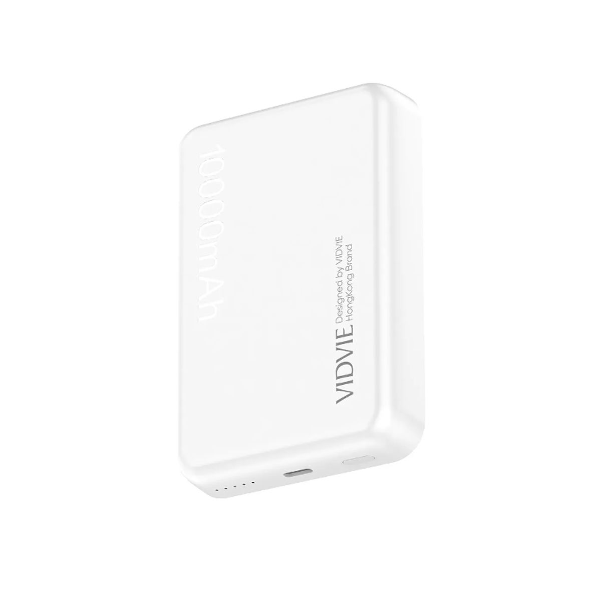 GENERICO - Cargador Bateria Magnetico Inalambrico Vidvie Pb7024 Blanco