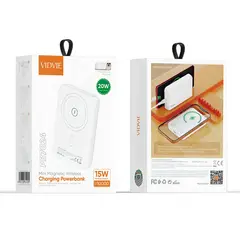 GENERICO - Cargador Magnético Batería Inalámbrica 15w Vidvie Pb7024