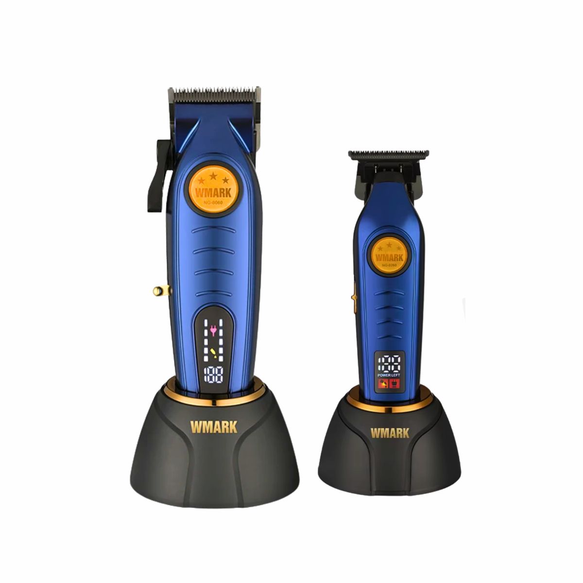 WMARK - Barber Combo Wmark Professional Cortapelo NG8060 + Patillera NG8260