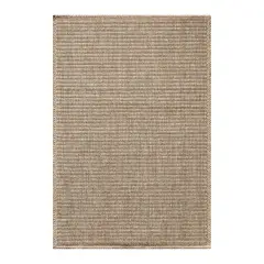 BAZHARS - Bajada de Cama Yute 080X120 cm Lavable Natural Negro Craft 730305