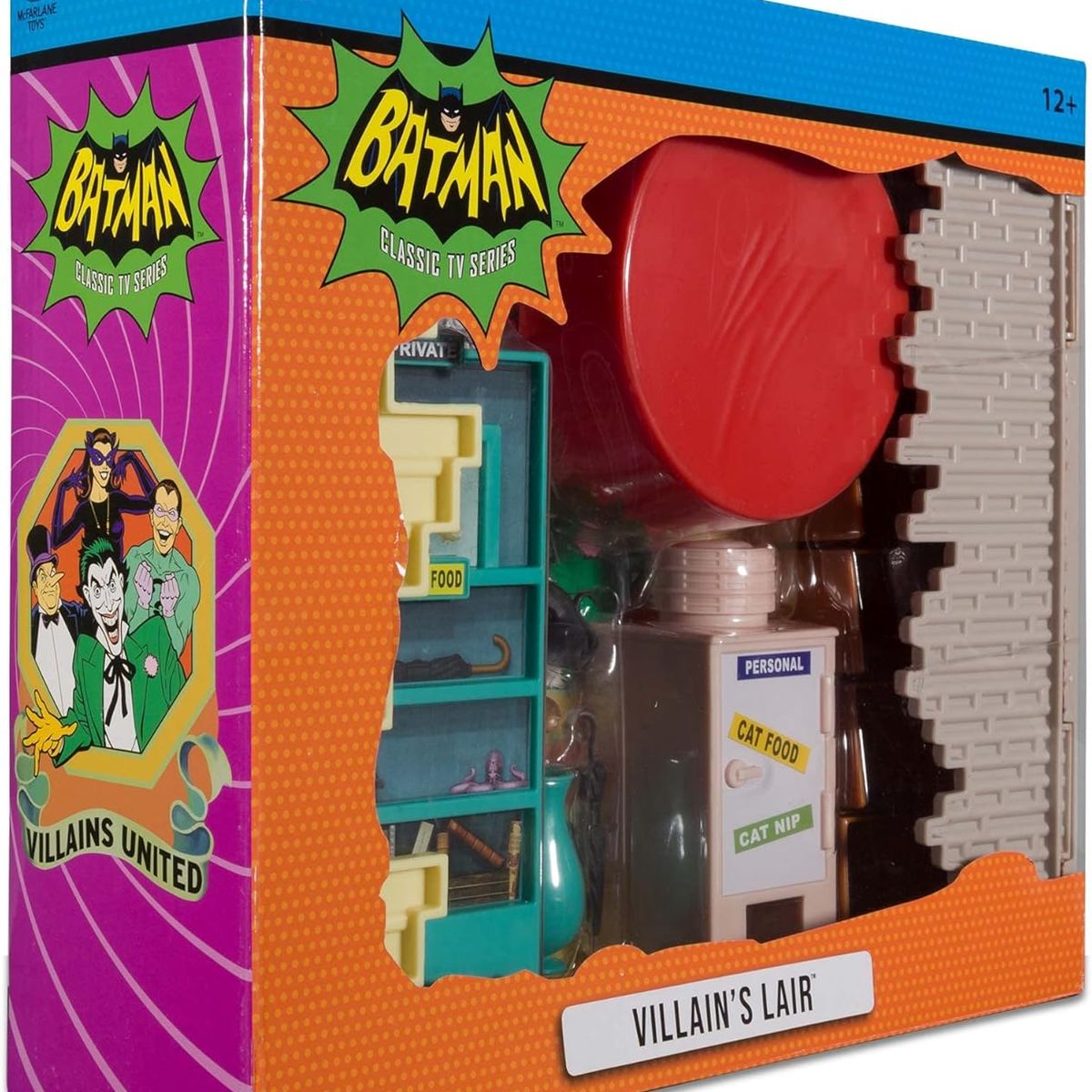 MCFARLANE TOYS - Batman Retro Guarida De Villanos Dc Mcfarlane Toys