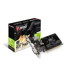 MSI - Tarjeta de Video - LP Nvidia GeForce GT 710 2GD3