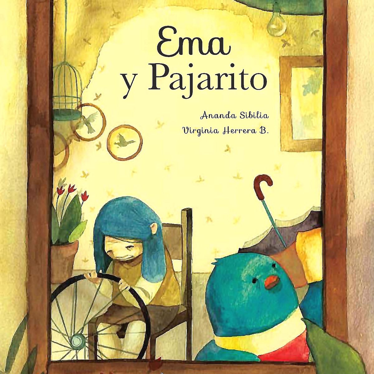 MUÑECA DE TRAPO - Libro Ema y Pajarito - Ananda Sibilia