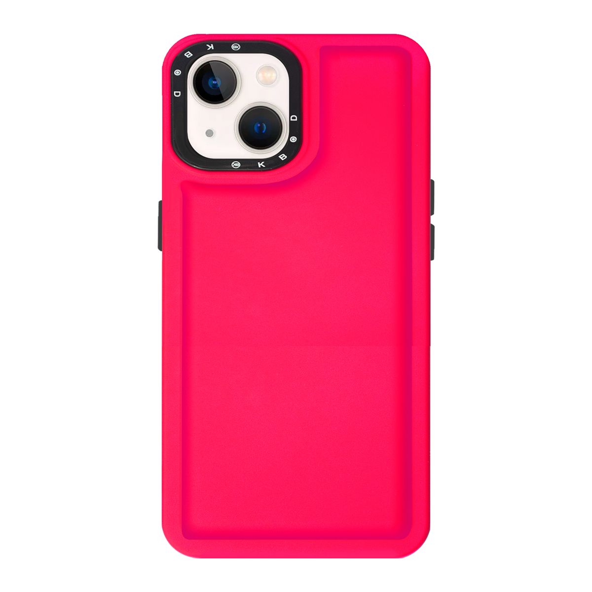 KBOD - Carcasa Antigolpes Kbod Puff Color De Silicona Para iPhone 15 Pro Max Fucsia