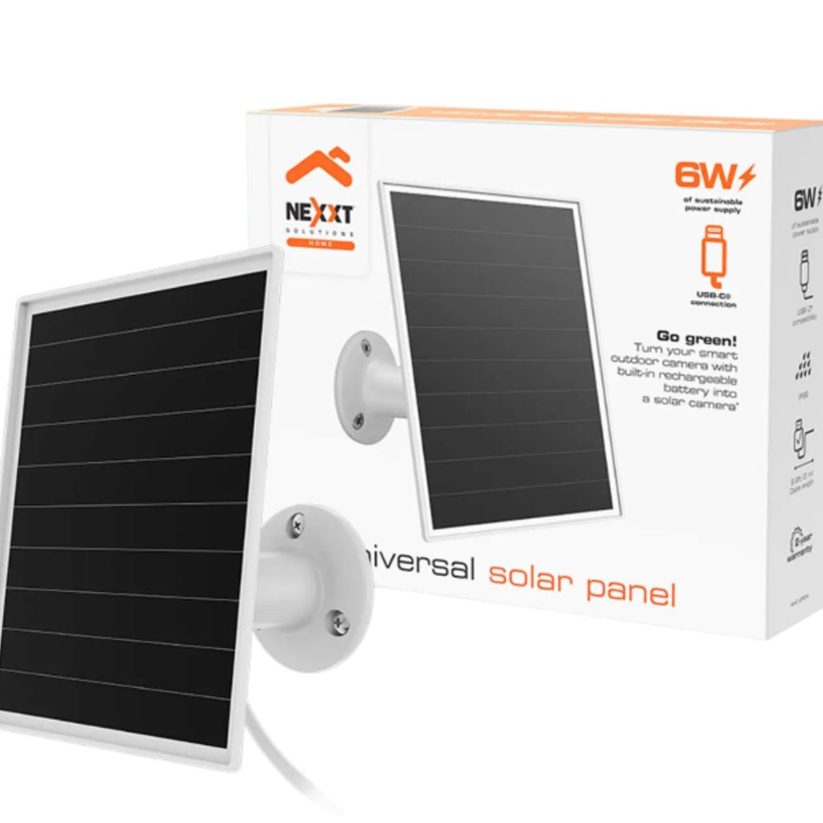 NEXXT SOLUTIONS - Panel Solar Nexxt 6W USB-C IP66