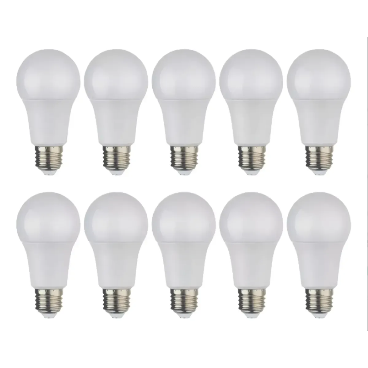WANT - Pack 10 Ampolletas E27 9w 6000k Fría