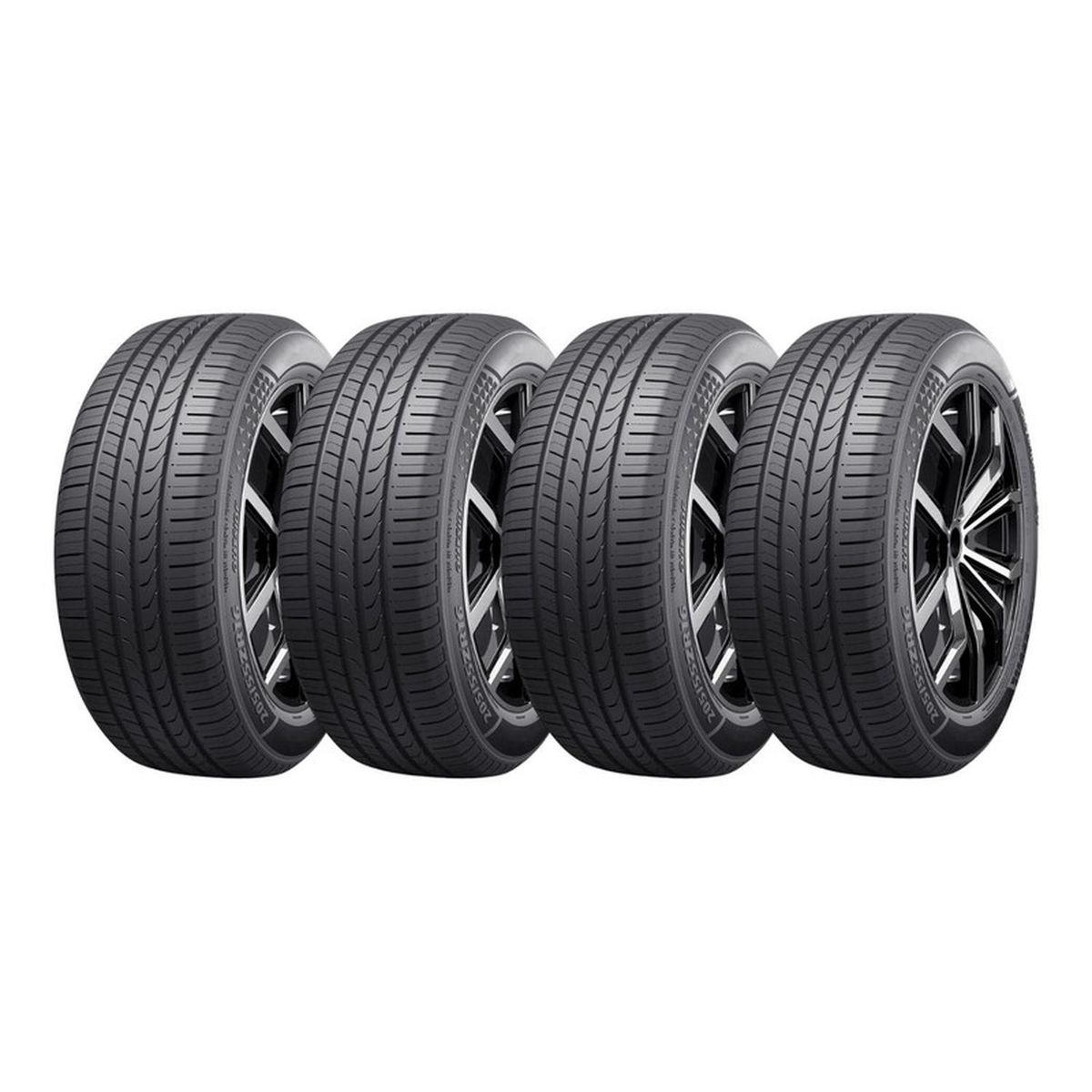 GENERICO - Set x4 Neumáticos 195/60R14 86H TOURING H7 Transmate PR H/T