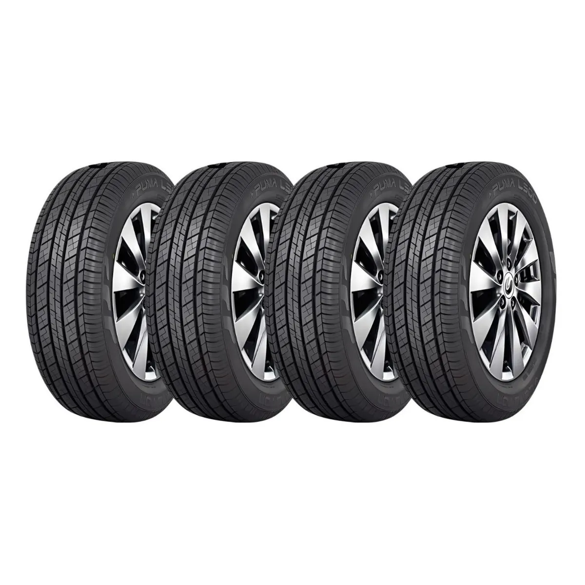 GENERICO - Set x4 Neumáticos 215/70R16 100H PUMA L500 Lenston PR H/T TL BLK CHN